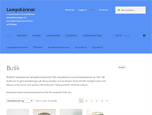 Tablet Screenshot of lampskarmar.nu